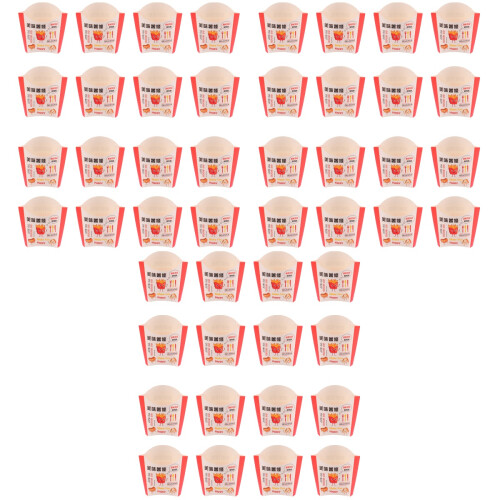 300Pièces Boîtes À Chips Jetables En Papier Pour Stockage 2