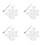 4Ensembles Outils Plastiques Avec Pinces Plateaux Pour 9