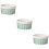 3Pièces Bols Céramiques Vert Clair Pour Cuisson Et Service 9
