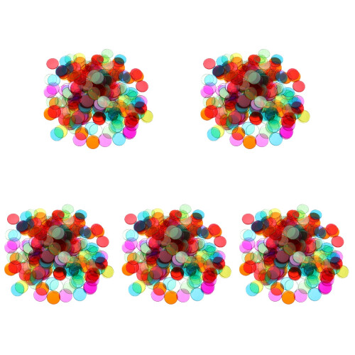 3000Pièces Marqueurs Assortis Pour Comptage, Jeux Et Éducation