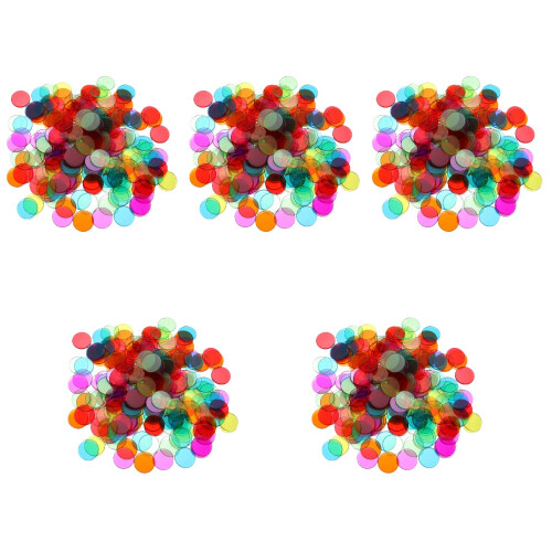 3000Pièces Marqueurs Assortis Pour Comptage, Jeux Et Éducation 1