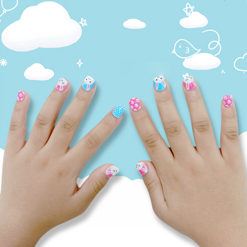 Dachuang Beauty (Et021-B4) Cute Cartoon False Nails - Easy Apply & Remove