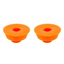 2Pièces Dispositifs Anti-Odeur Orange Pour Drain De Sol En Silicone