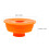 2Pièces Dispositifs Anti-Odeur Orange Pour Drain De Sol En Silicone 2