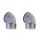 2Pièces Tuyau D'évacuation Sèche-Linge Aluminium Argent Résistant 2