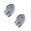 2Pièces Tuyau D'évacuation Sèche-Linge Aluminium Argent Résistant 6