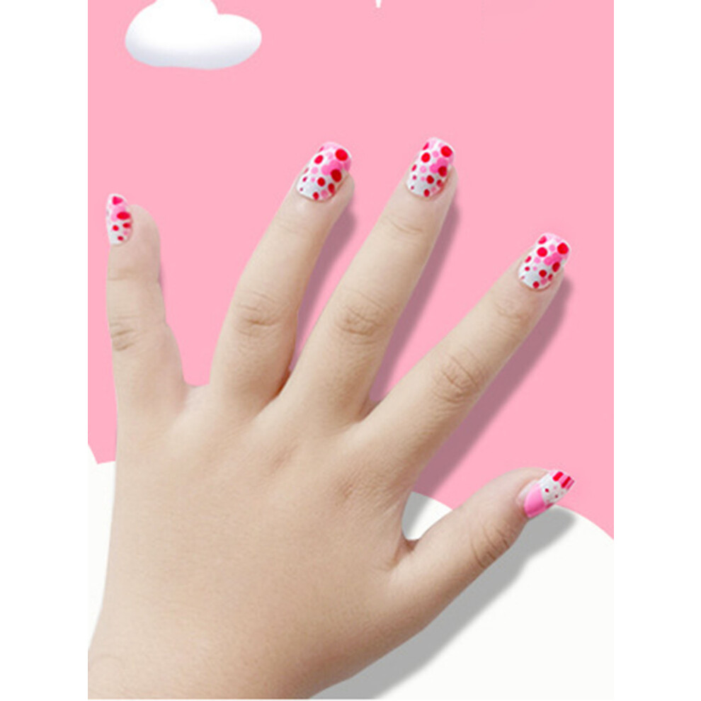 Roc-Electron (Et003-B4) Cute Cartoon False Nails, Easy Apply & Peel Off