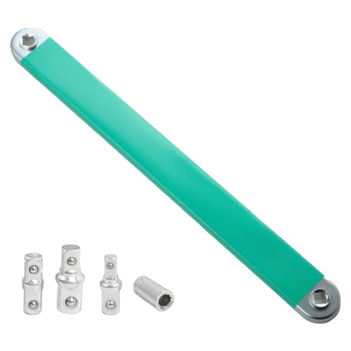 (Green) Double-Ended Ratchet Wrench for Air Tools