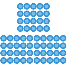 60St Silicone Stethoscoop Hoed Covers Set, Duurzaam & Draagbaar