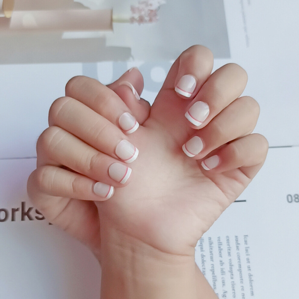 Roc-Electron (Et045-B4) Cute Cartoon False Nails, Easy Apply & Peel Off