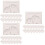 45Pièces Cartes Nail Art Présentation Papier Lisse Multiples 7
