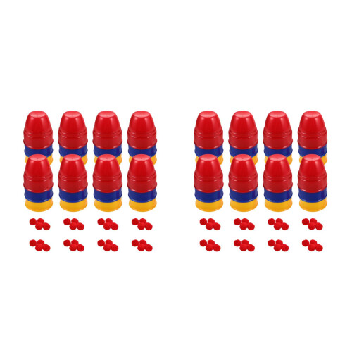20Sets Plastic Magic Bekers En Gebreide Ballen Kinder Accessoires