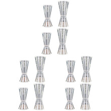 12Pièces Double Verre Mesureur Transparent Précis Ounce Pour Barman