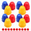 20Sets Plastic Magic Bekers En Gebreide Ballen Kinder Accessoires 3