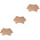 300Pièces Papier Cuisson Parchment Khaki Résistant Four Friteuse 6