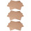 300Pièces Papier Cuisson Parchment Khaki Résistant Four Friteuse 9