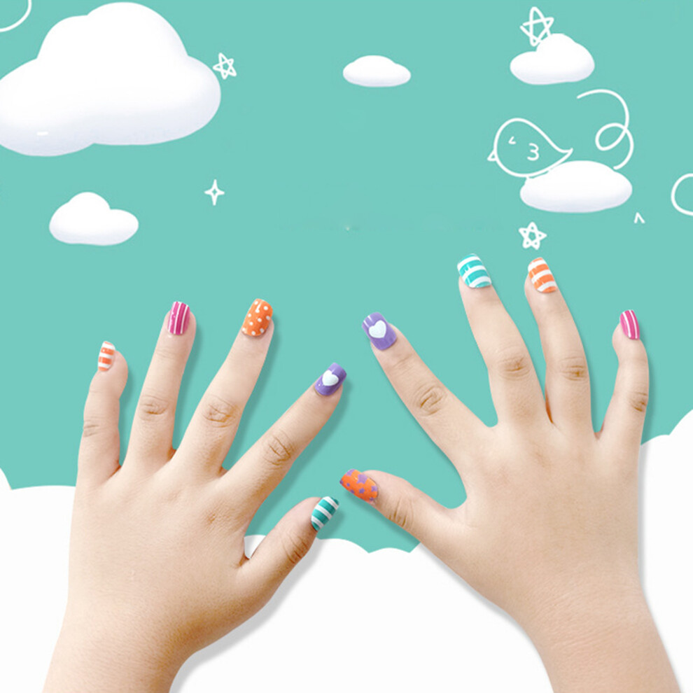 Dachuang Beauty (Et004-B4) Cute Cartoon False Nails - Easy Apply & Remove