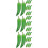 90Pièces Faux Piments En Mousse Vert Accessoires Décoratifs 8