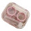 (Pink) Leak-Proof Contact Lens Case Kit 3