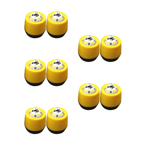 10Pièces Compas Précis Auto ABS Pour Tableau De Bord Suv 2