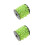 2Rolls Sturdy Green Resin Bead String for Craft and Home Decor 8