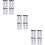 12Pièces Sourcils 6D Imitation Poils Marron Waterproof Pour 9