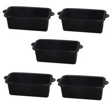 Black Silicone Grease Cup Liner, Reusable Grease Catcher Cup Liner BBQ Grease Pan, Drip Tray
