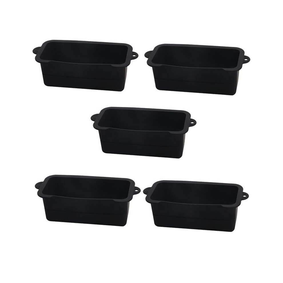 Black Silicone Grease Cup Liner, Reusable Grease Catcher Cup Liner Bbq Grease Pan, Drip Tray 6032713166050