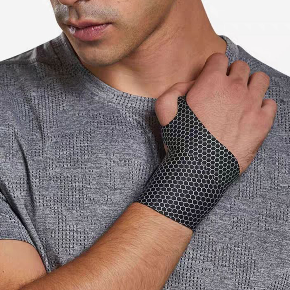 Dachuang Beauty (Black) Thin Wrist Support Strap For Sprain Relief