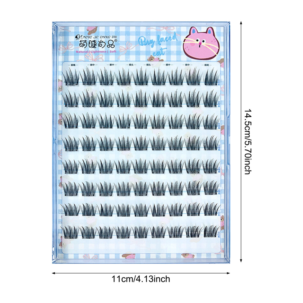 Dachuang Beauty 12Mm Wispy Lashes For Cosplay & Parties
