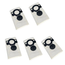 5 Sacs à PoussièRe pour Nilfisk 107419593 ATTIX 33/ATTIX 44 Accessoires pour Aspirateur Robot Sacs à PoussièRe de Remplacement