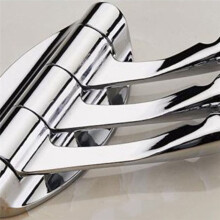 Opvouwbare Draaibare Handdoekhaken, Metalen Flexibele Kapstok, Badhanddoekhouder, Robuuste Kleerhanger voor Badkamer