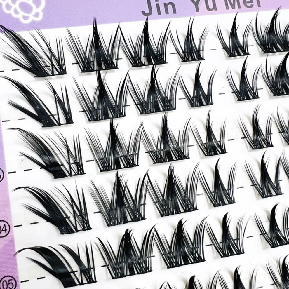 Phui-Pet-Supplies Black Long-Lasting Fake Lashes, Ultra-Lightweight
