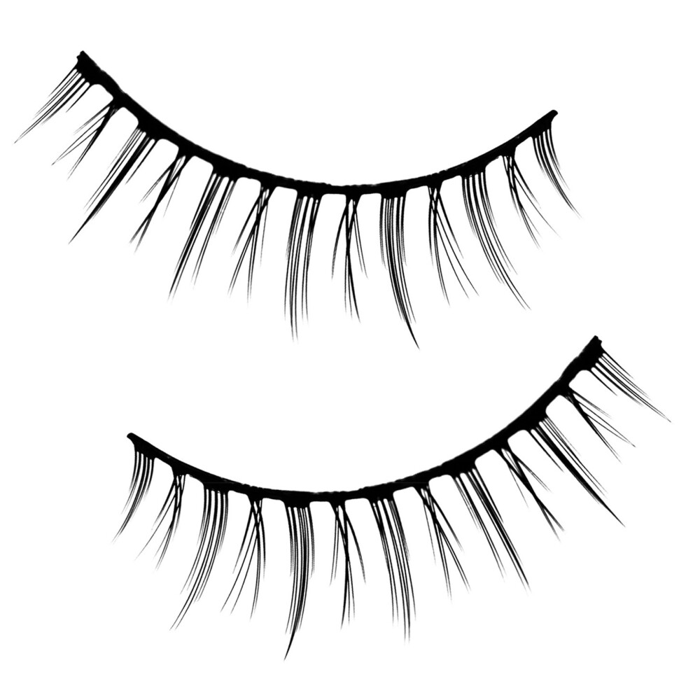 Dcph-Clothing Natural Black False Lashes For Anime Look & Wedding
