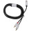 4Pièces Câble Transfert Audio USB C À Rca Noir Avec Blindage Aluminium 3