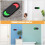 3Pièces Signes De Porte Glissières Pour Et Toilettes Colorés 4
