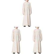 3Pièces Vêtement Beige Longues Respirant Et