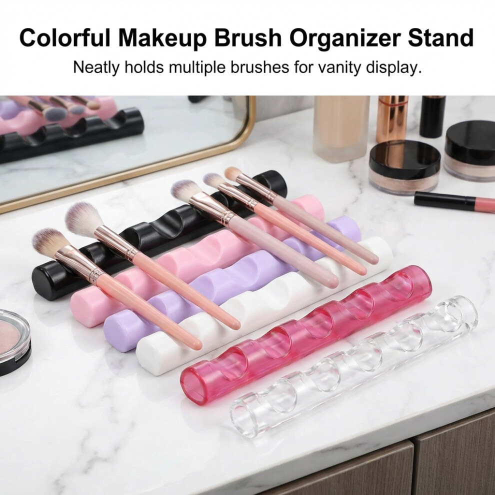 Dachuang Beauty 6Pcs Makeup Brush Organizer, Nail Tools Storage