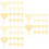 120Pièces Cake Picks Coeur Pour , Mariage Anniversaire 6