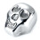 Skull-Shaped Whiskey Stones - Reusable Stainless Steel 1