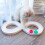 (White) Gioco palla girevole per gatti resistente 5