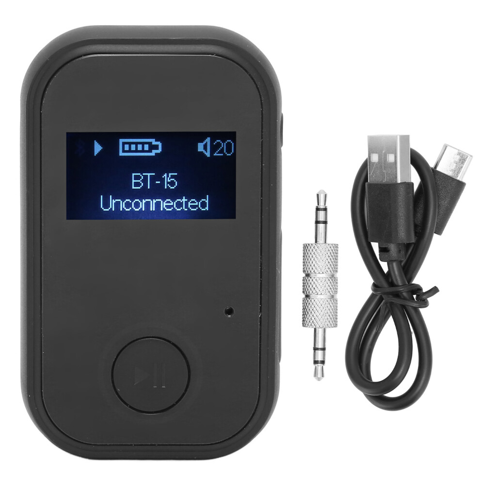 Innovative Bluetooth Transmitter, Dual Device Connection For Enhanced Multimedia Experience 9365509909881