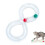 (White) Gioco palla girevole per gatti resistente 7