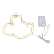 Bedroom Wall Decor Party Decoration LED Neon Light Neon Sign Decor Unique Design USB Battery Powered Artistic Lighting Kids Room Night Light