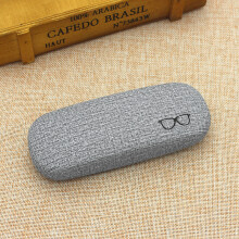 (Gray) Colorful Hard Sunglasses Case - Eyewear Protector
