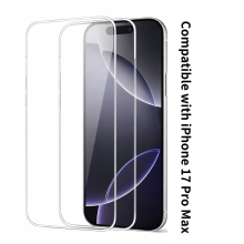 Σκληρυμένο γυαλί iPhone 17 Pro Max 6.9 2 τεμάχια 9H HD ανθεκτικό στις γρατζουνιές