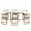 Six-Chair Dining Room Table and Chair Set 11