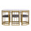 Six-Chair Dining Room Table and Chair Set 12