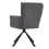 Grey Modern Velvet Swivel Accent Chair 4