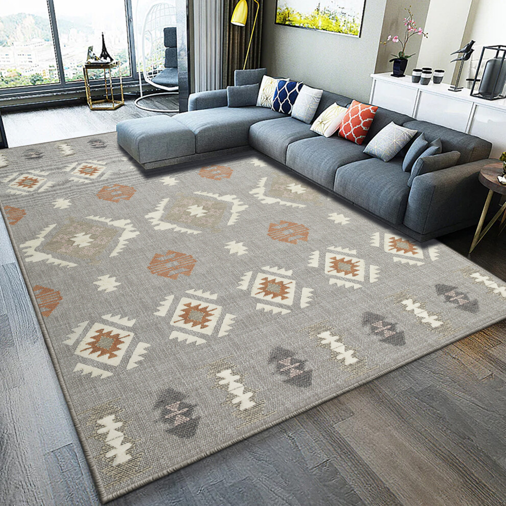 Imperial Rooms (200 X 290 Cm (6 Ft 5 In X 9 Ft 5In)- Extra Large Area Rugs Living Room Bedroom Carpet, Nova) Extra Large Rugs Living Room Printed Rug Runner Multicoloured
